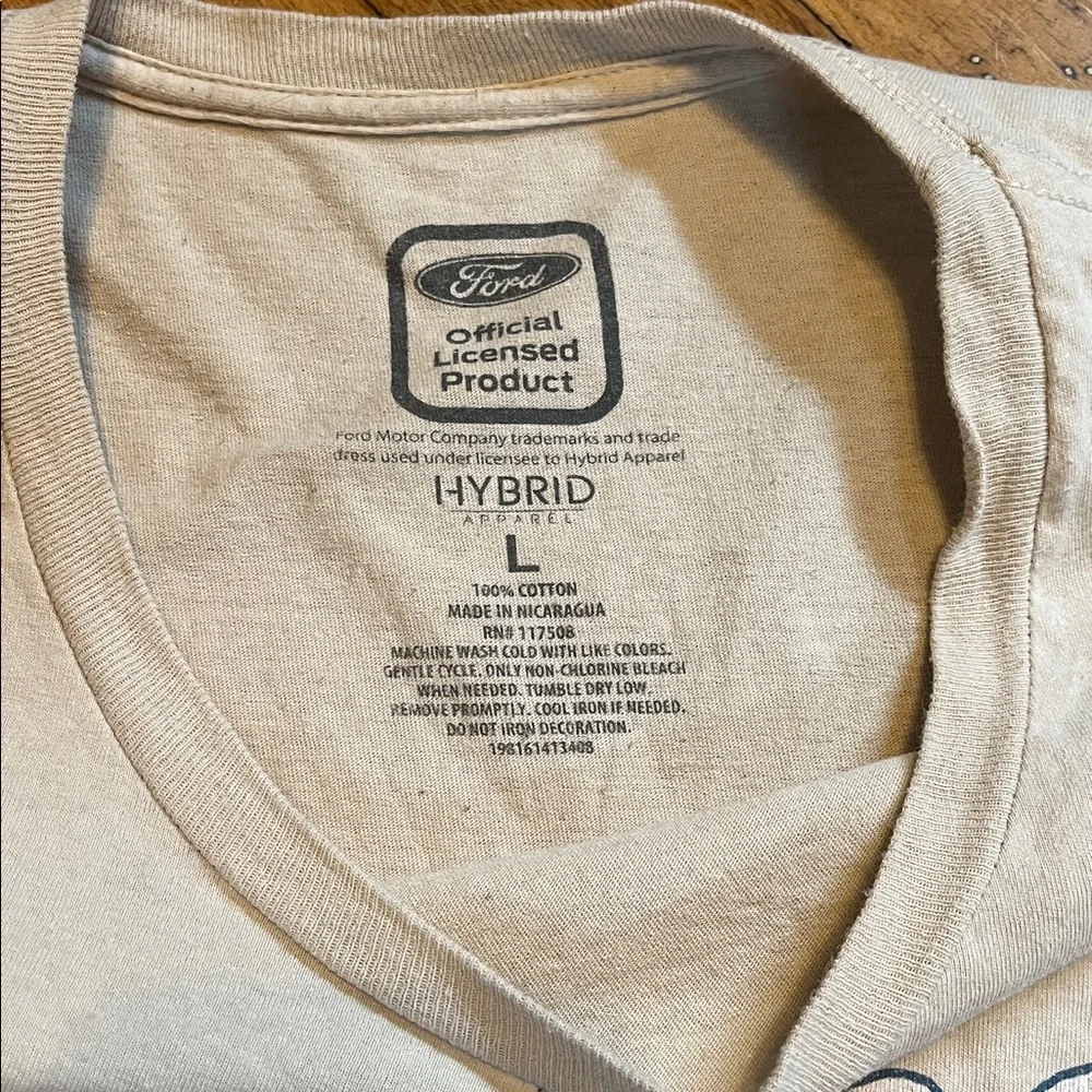 Hybrid Apparel Beige Ford Bronco T-Shirt - Picture 2 of 5